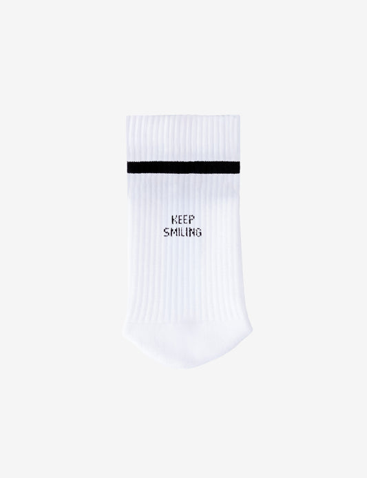Occulto Tennissocken LEO Keep Smiling