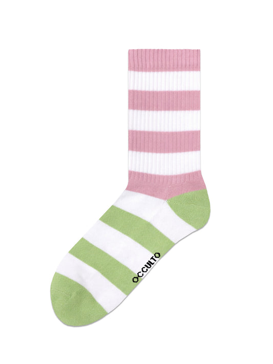 Occulto Tennissocks MOMO pink,grün