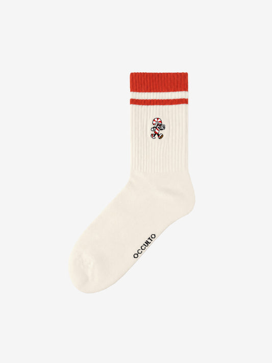 Occulto Tennissocks OSWALD  Candy Cane