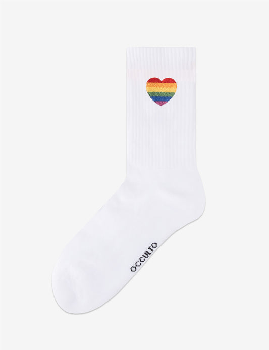 Occulto Tennissocks PRIDE HERZ