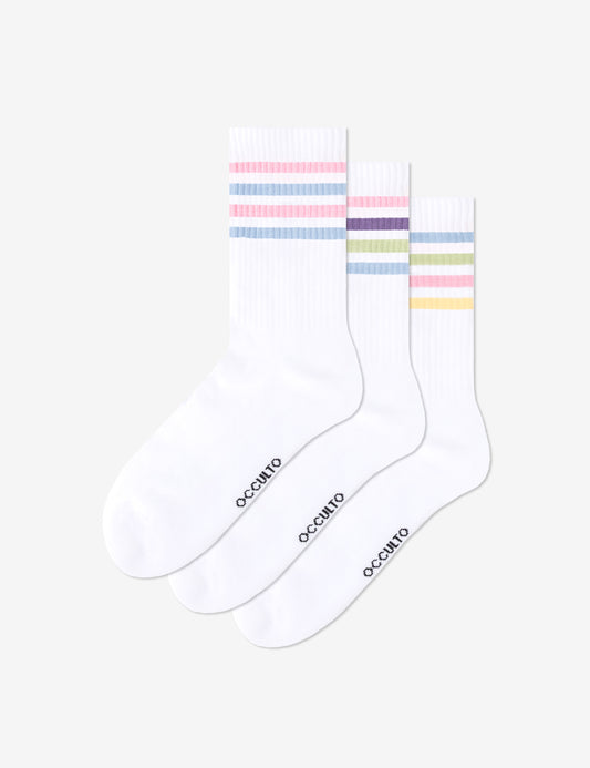 Occulto Tennissocks STEFFI 3er Pack