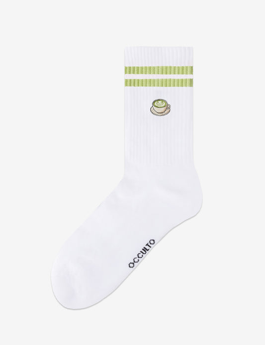 Occulto Tennissocks SUMMER Matcha Tasse
