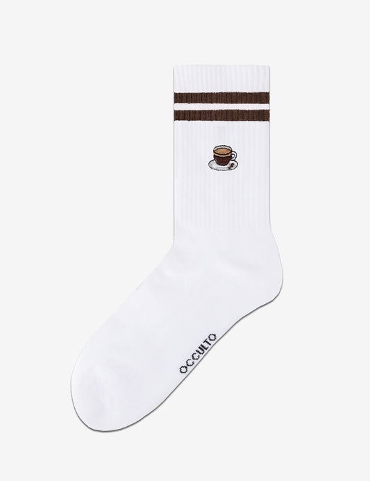 Occulto Tennissocks SUMMER Espresso