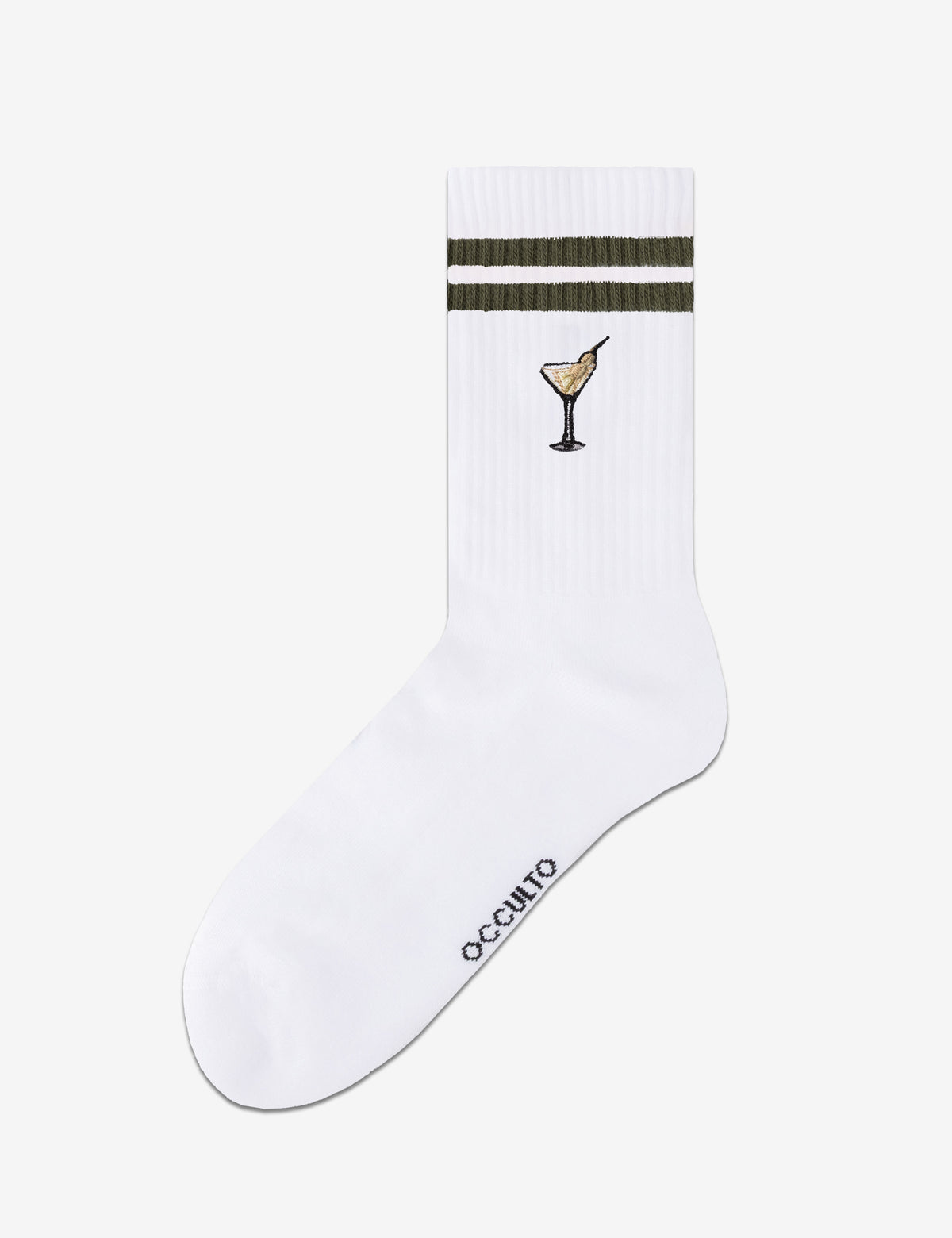 Occulto Tennissocks SUMMER Cocktail Olive