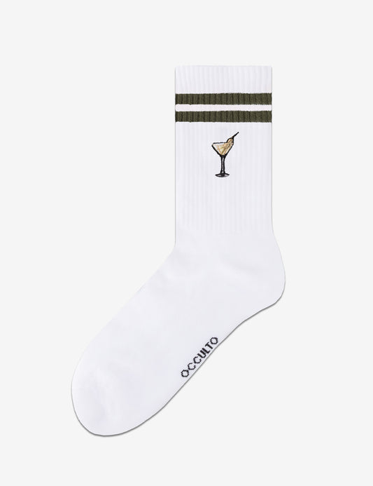 Occulto Tennissocks SUMMER Cocktail Olive